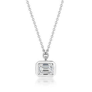 FP812HEC65X45LD Tacori 18k White Gold Allure Diamond Necklace
