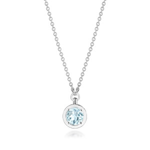 FP812RD5BT Tacori 18k Allure Sky Blue Topaz Necklace