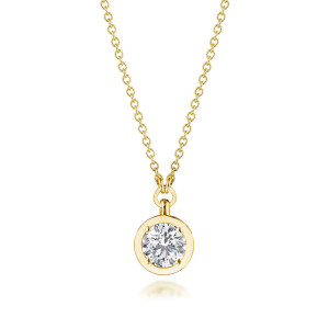 FP812RD5LDY Tacori 18k Yellow Gold Allure Diamond Necklace