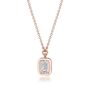 FP812VEC55X4LDPK Tacori 18k Rose Gold Allure Diamond Necklace