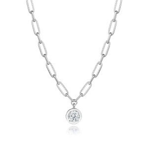 FP813RD75LD Tacori Allure Petite Diamond Link Necklace