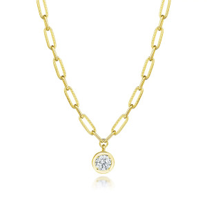 FP813RD75LDY Tacori Allure Petite Diamond Link Necklace