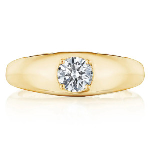 FR817RD5LDY Tacori Allure Domed Diamond Ring 18 Karat Fine Jewelry