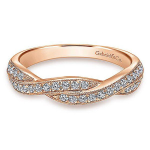 Gabriel 14 Karat Victorian Wedding Band WB10747K44JJ
