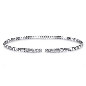 Gabriel Fashion 14 Karat Diamond Bujukan Bangle Bracelet BG4218-6W45JJ
