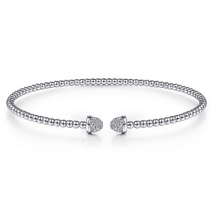 Gabriel Fashion 14 Karat Diamond Bujukan Bangle Bracelet BG4248-6W45JJ