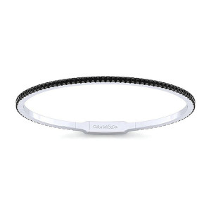 Gabriel Fashion 14 Karat Demure Bangle Bracelet BG3220W4JBD