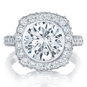 Tacori HT26142RD10 18 Karat RoyalT Engagement Ring