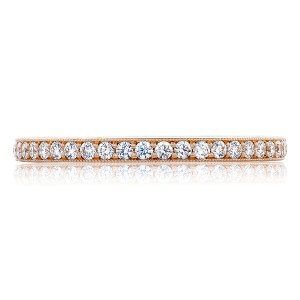 Tacori HT2627B34PK 18 Karat RoyalT Wedding Ring