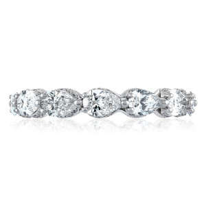 Tacori HT2642W65 Platinum RoyalT Wedding Ring