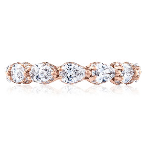 Tacori HT2642PK65 18 Karat RoyalT Wedding Ring