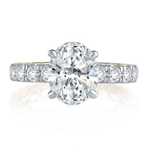 A.JAFFE 14 Karat Classic Engagement Ring MECOV2348Q