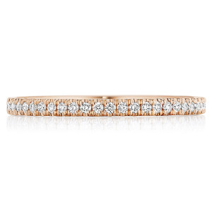 Tacori 14 Karat Coastal Crescent Wedding Band P104B34FPK