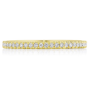 Tacori 14 Karat Coastal Crescent Wedding Band P104B34FY
