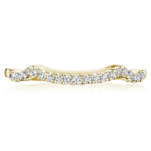 Tacori 14 Karat Coastal Crescent Wedding Band P105BFY
