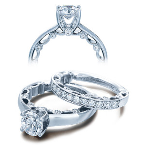 Verragio Platinum Paradiso Engagement Ring Paradiso-3040 R