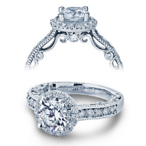 Verragio Platinum Paradiso Engagement Ring PAR-3077R