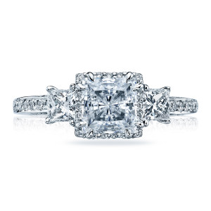 Tacori 18 Karat Dantela Engagement Ring 2622PRMDP