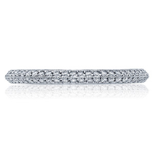 Tacori 2520ET Platinum Wedding Band