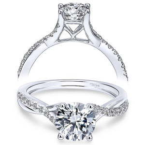 Taryn 14k White Gold Round Diamond Engagement Ring TE11794R3W44JJ