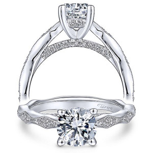 Taryn 14k White Gold Round Diamond Engagement Ring TE14427R4W44JJ
