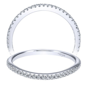 Taryn 14 Karat White Gold Matching Curved Wedding Band TW11869S0W44JJ