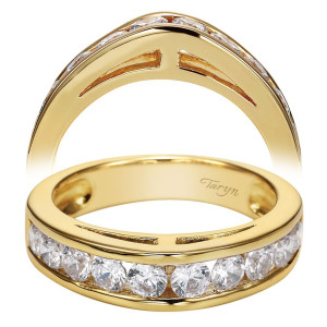 Taryn 14 Karat Yellow Gold Straight Wedding Band TW1707Y44JJ
