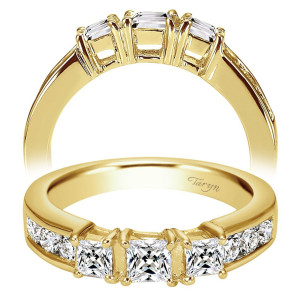 Taryn 14 Karat Yellow Gold Straight Wedding Band TW3677Y44JJ