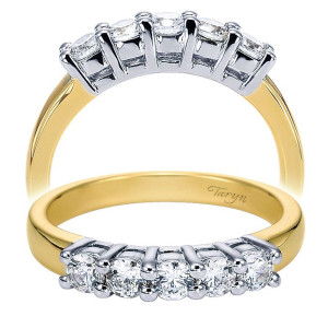 Taryn 14 Karat Straight Wedding Band TW3713Y44JJ