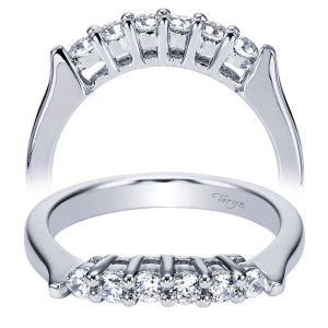 Taryn 14 Karat White Gold Straight Matching Wedding Band TW3869W44JJ