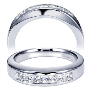 Taryn 14 Karat White Gold Straight Matching Wedding Band TW3886W44JJ