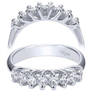 Taryn 14 Karat White Gold Matching Straight Wedding Band TW3956W44JJ