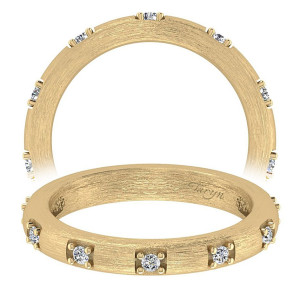 Taryn 14 Karat Yellow Gold Straight Wedding Band TW5668Y44JJ