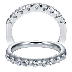 Taryn 14 Karat White Gold Matching Straight Wedding Band TW6077W44JJ