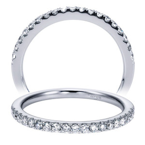 Taryn 14 Karat White Gold Straight Matching Wedding Band TW6987W44JJ