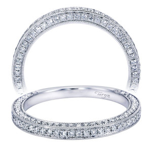 Taryn 14 Karat White Gold Straight Matching Wedding Band TW7258W44JJ