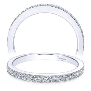 Taryn 14 Karat White Gold Round Wedding Band TW7528W44JJ