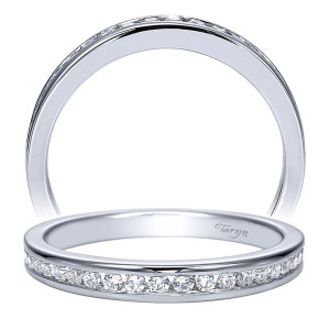 Taryn 14 Karat White Gold Straight Matching Wedding Band TW8135W44JJ