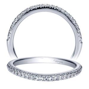 Taryn 14 Karat White Gold Matching Curved Wedding Band TW8647W44JJ