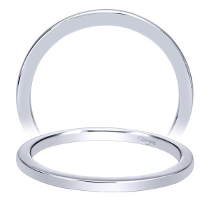 Taryn 14 Karat White Gold Straight Wedding Band TW911872S2W4JJJ
