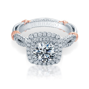 Verragio Parisian-148CU Platinum Engagement Ring