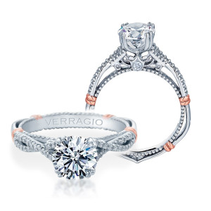 Verragio Parisian-105 Platinum Engagement Ring