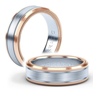Verragio 14 Karat Wedding Band VW-7010-RWR