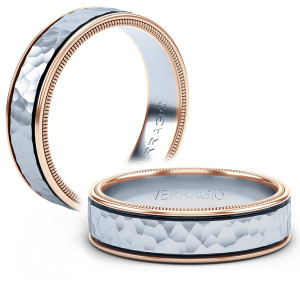Verragio 18 Karat Wedding Band VWB-7010HM-RWR