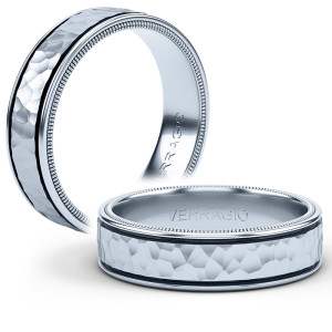Verragio Platinum Wedding Band VWB-7010HM-RWR