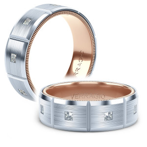 Verragio 18 Karat Diamond Wedding Band VWD-7913