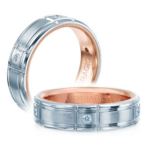 Verragio 18 Karat Diamond Wedding Band VWD-6928