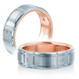 Verragio Platinum Diamond Wedding Band VWD-7909