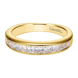 Gabriel 14 Karat Contemporary Wedding Band WB3964Y44JJ