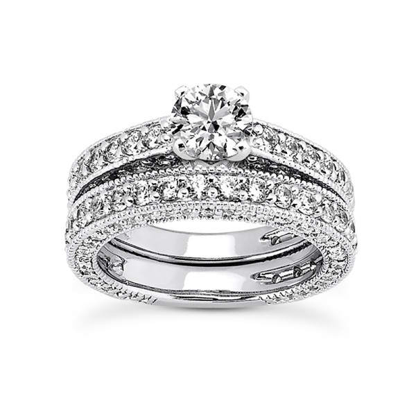 Taryn Collection platinum diamond engagement ring